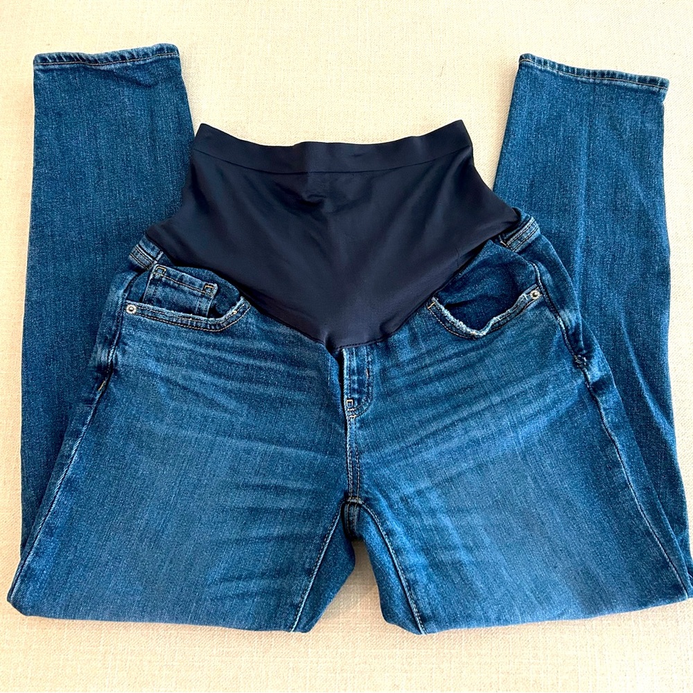 Maternity Jeans Straight Leg from Old Navy EUC size 6